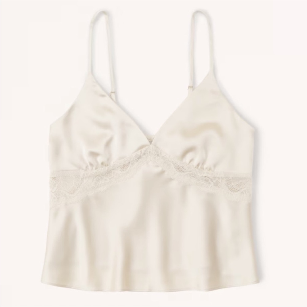 Abercrombie Satin Shirt & Cami Sleep Set